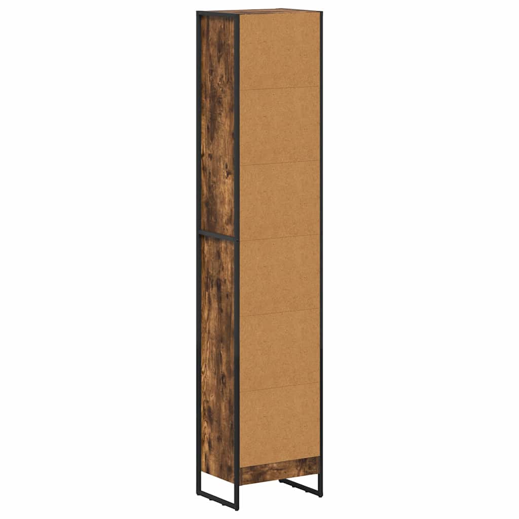 Bokskap Røyk Eik 40 x 30 x 189,5 cm Konstruert tre