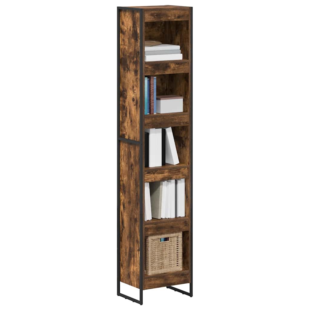 Bokskap Røyk Eik 40 x 30 x 189,5 cm Konstruert tre