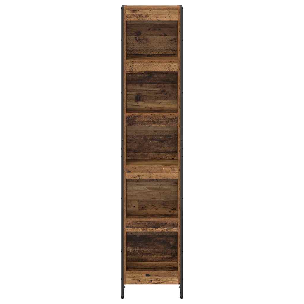 Bokskap Gamle tre 40 x 30 x 189,5 cm Konstruert tre