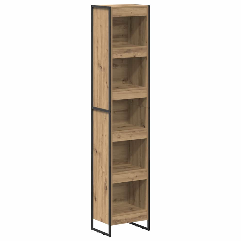 Bokskap Kunstnerisk Eik 40 x 30 x 189,5 cm Konstruert tre