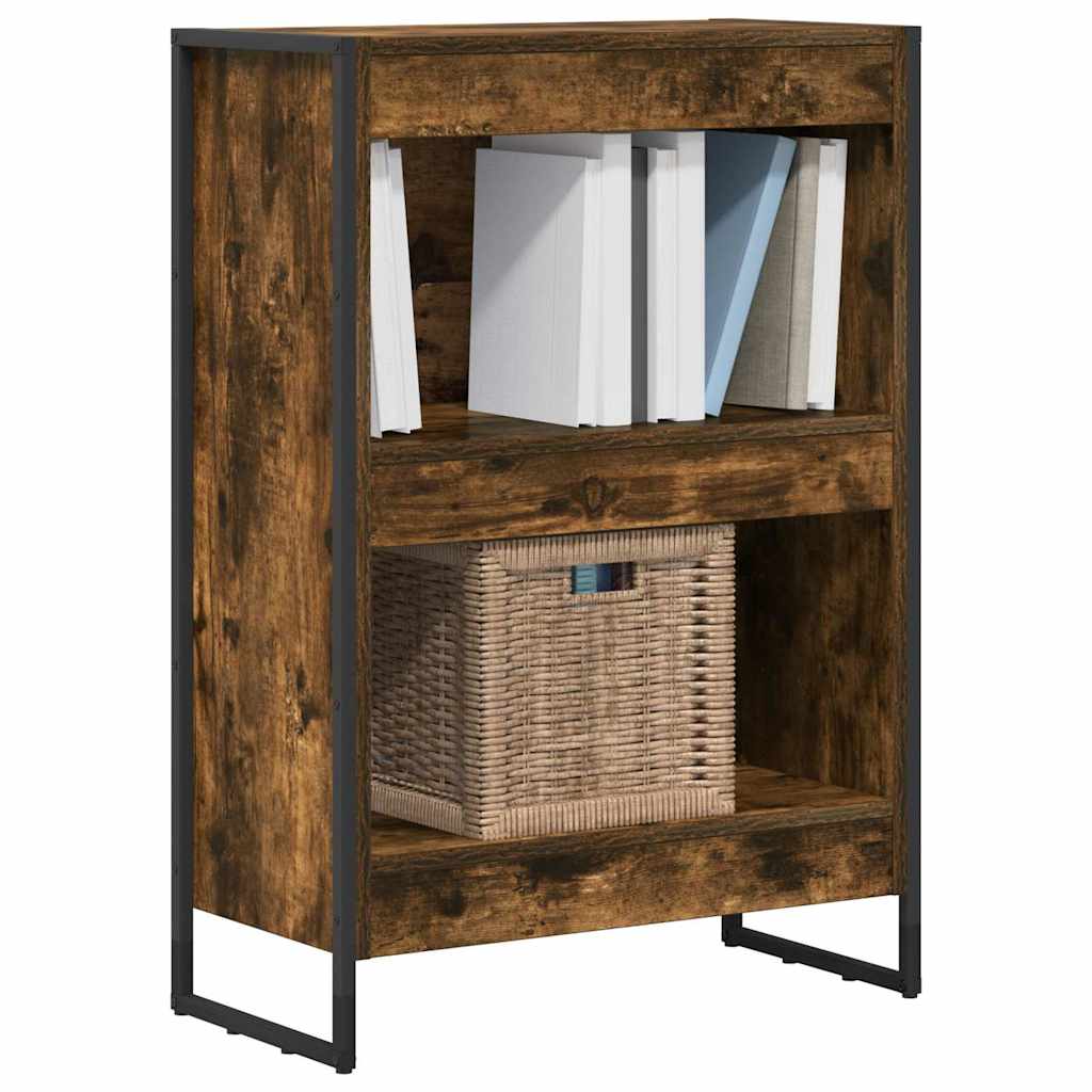 Bokskap Røyk Eik 60 x 30 x 86,5 cm Konstruert tre
