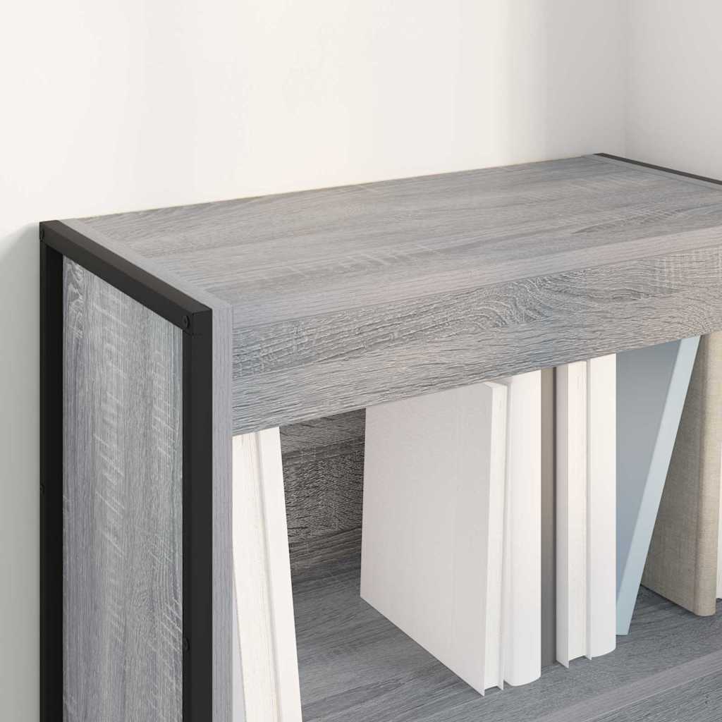 Bokskap Grå Sonoma 60 x 30 x 86,5 cm Konstruert tre