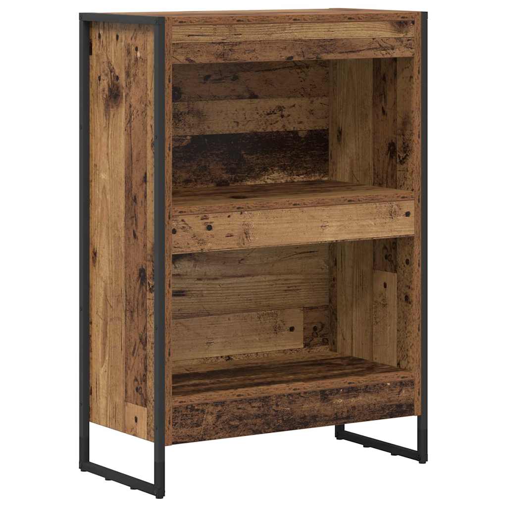Bokskap Gamle tre 60 x 30 x 86,5 cm Konstruert tre