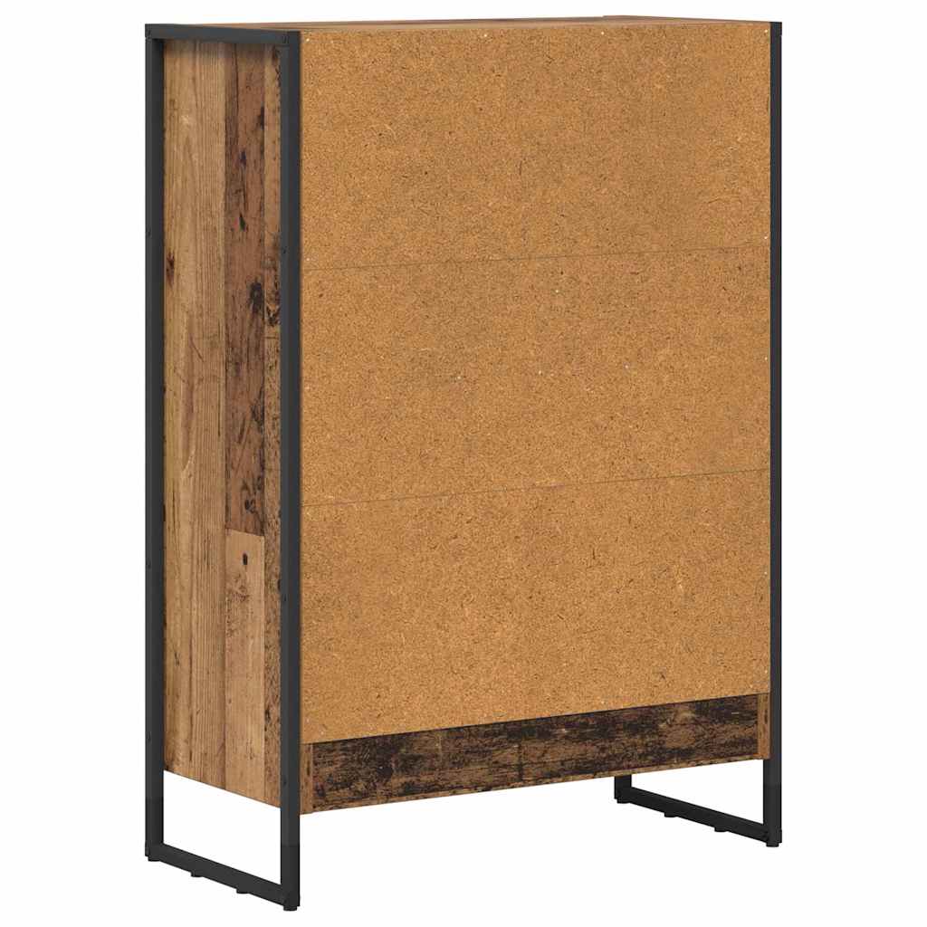 Bokskap Gamle tre 60 x 30 x 86,5 cm Konstruert tre