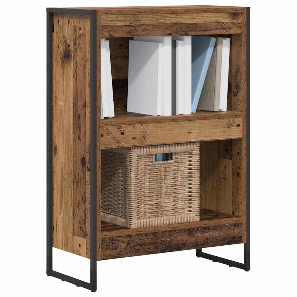 Bokskap Gamle tre 60 x 30 x 86,5 cm Konstruert tre