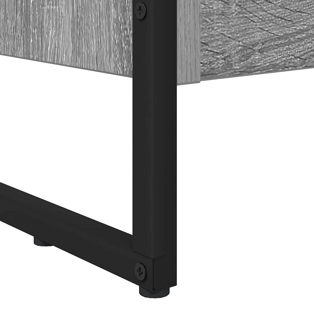 Bokskap Grå Sonoma 60 x 30 x 121 cm Konstruert tre