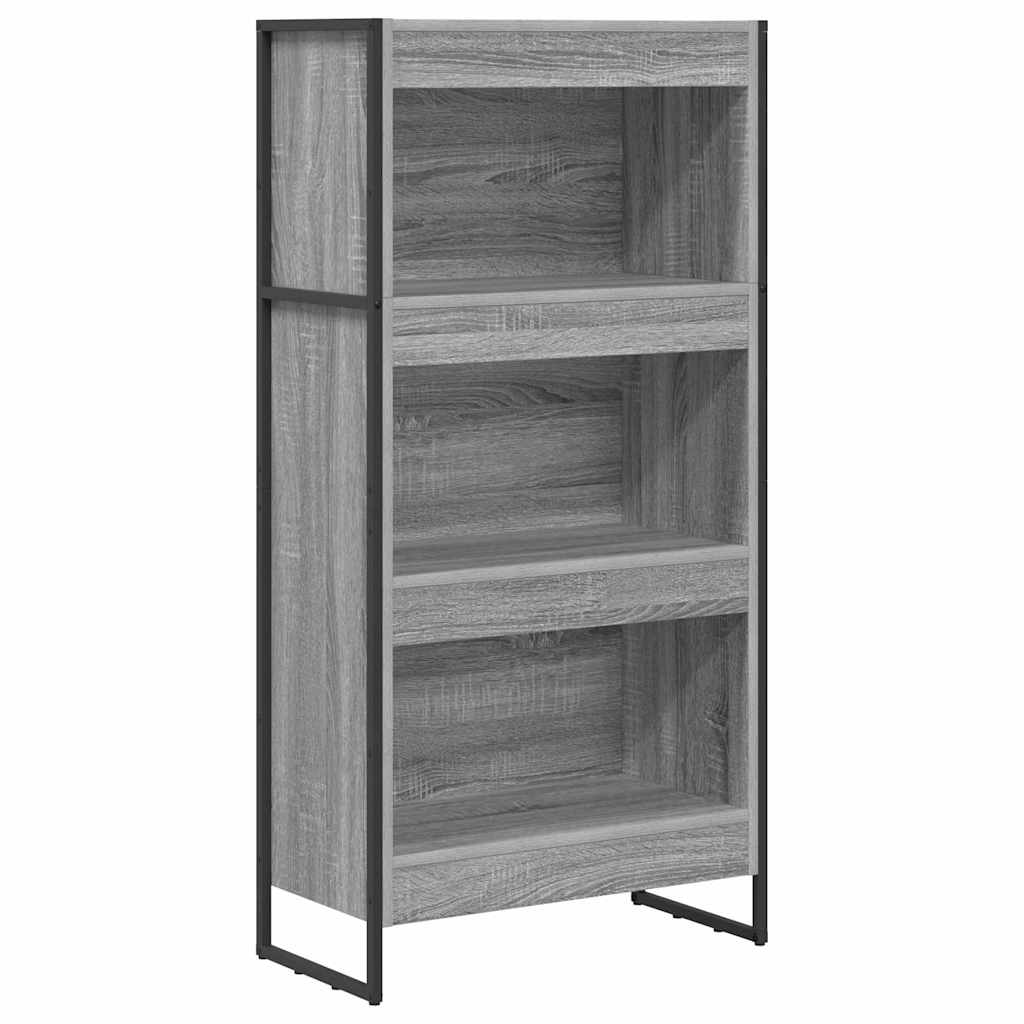 Bokskap Grå Sonoma 60 x 30 x 121 cm Konstruert tre