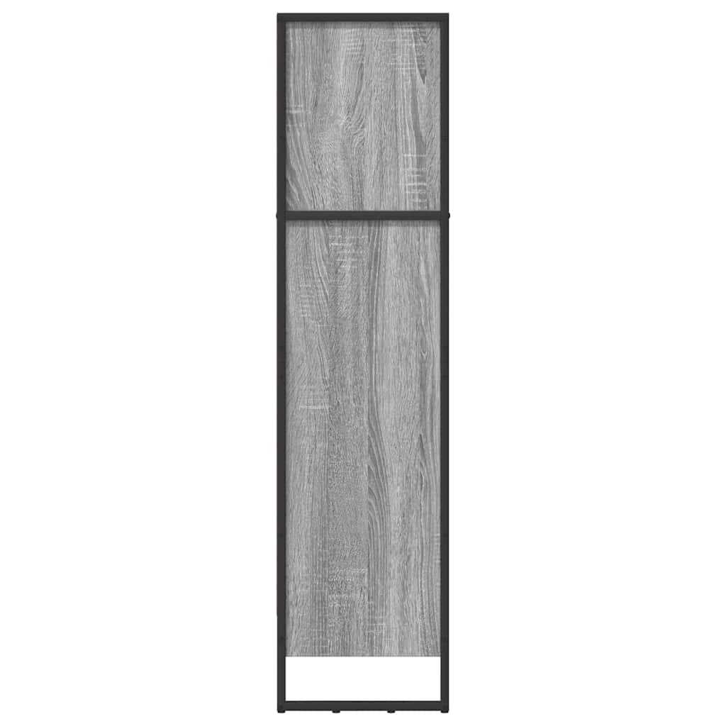 Bokskap Grå Sonoma 60 x 30 x 121 cm Konstruert tre