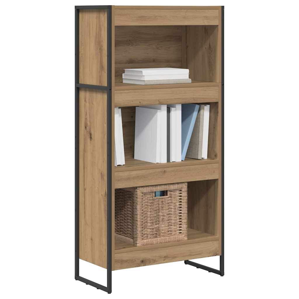 Bokskap Kunstnerisk Eik 60 x 30 x 121 cm Konstruert tre