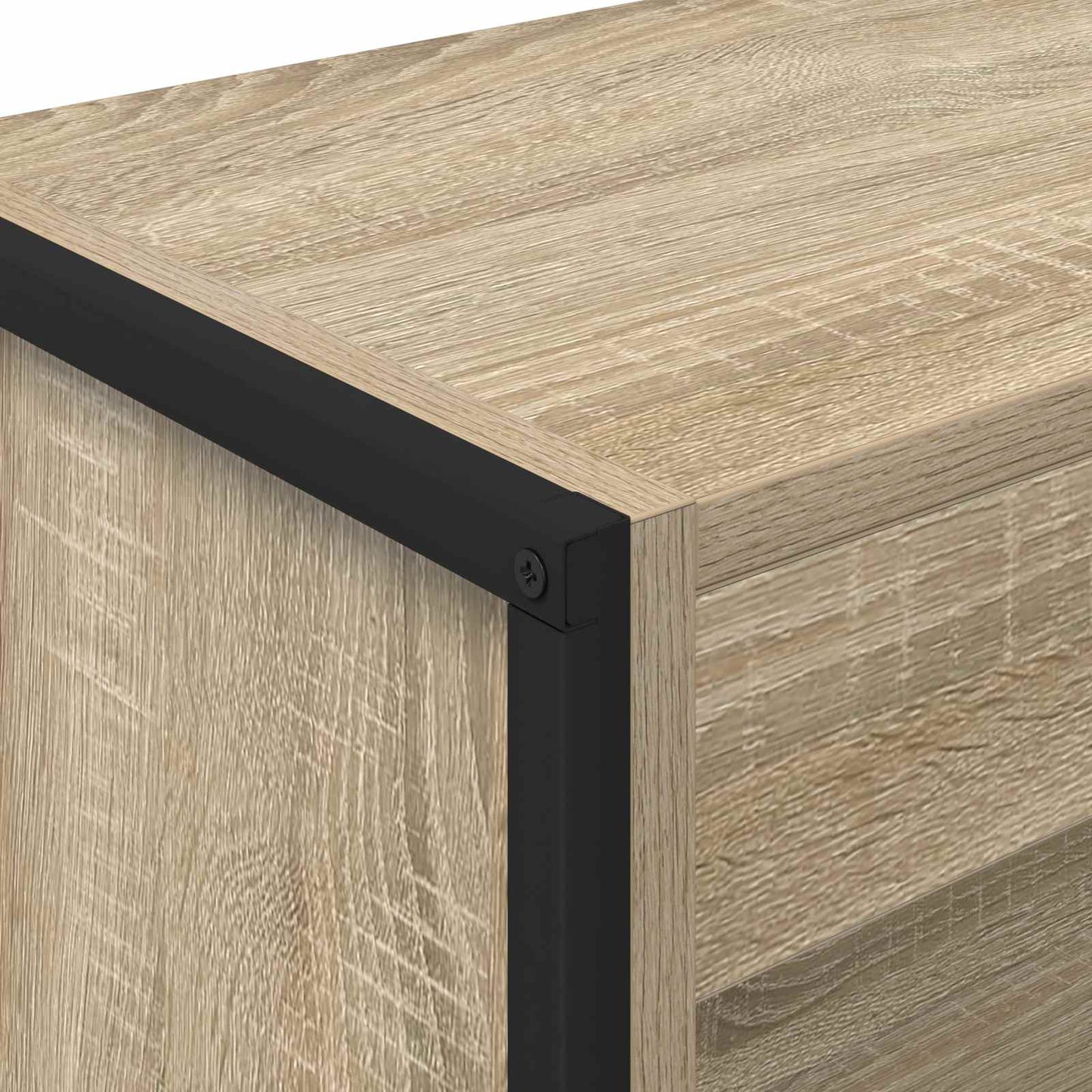 Bokskap Sonoma 60 x 30 x 155 cm Konstruert tre