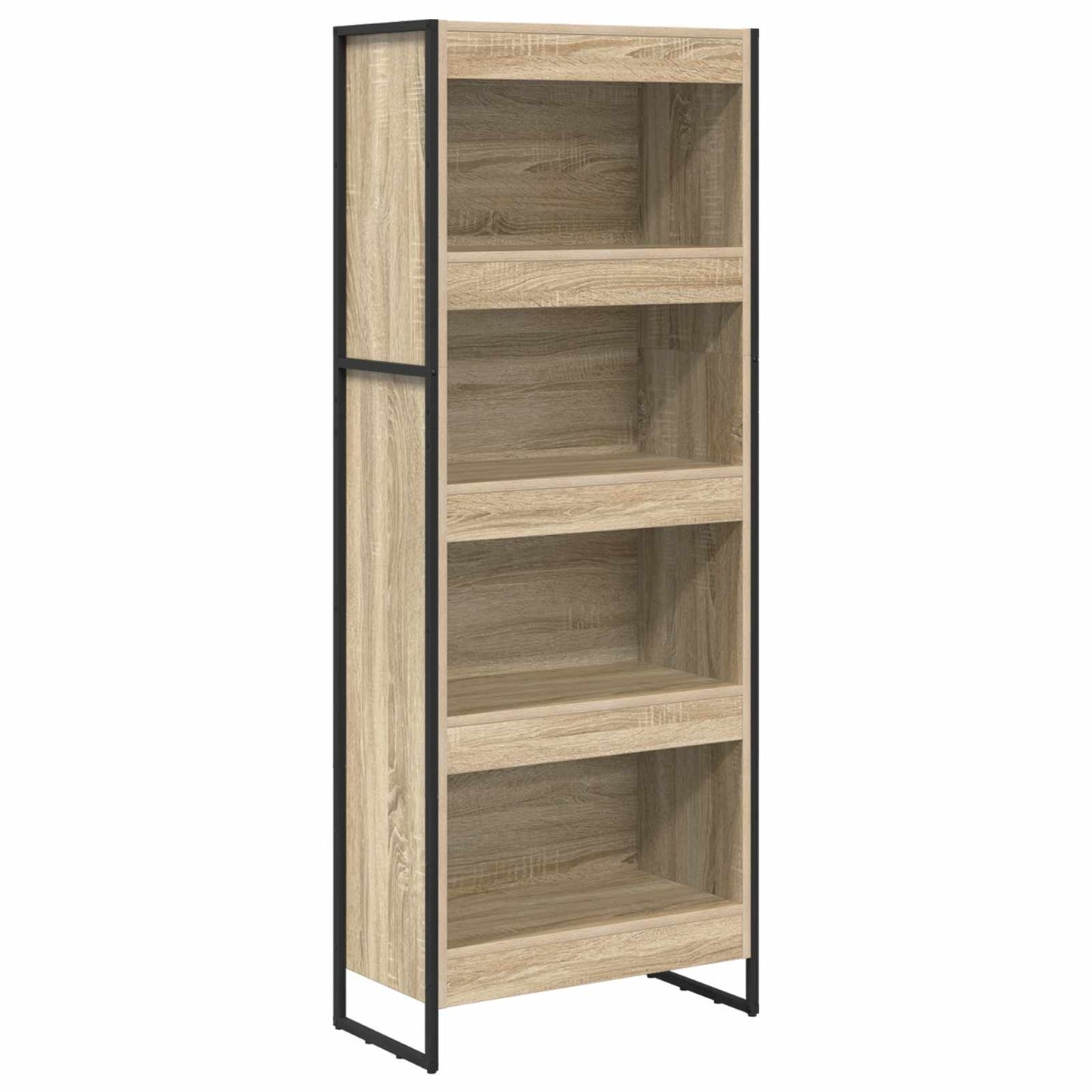 Bokskap Sonoma 60 x 30 x 155 cm Konstruert tre