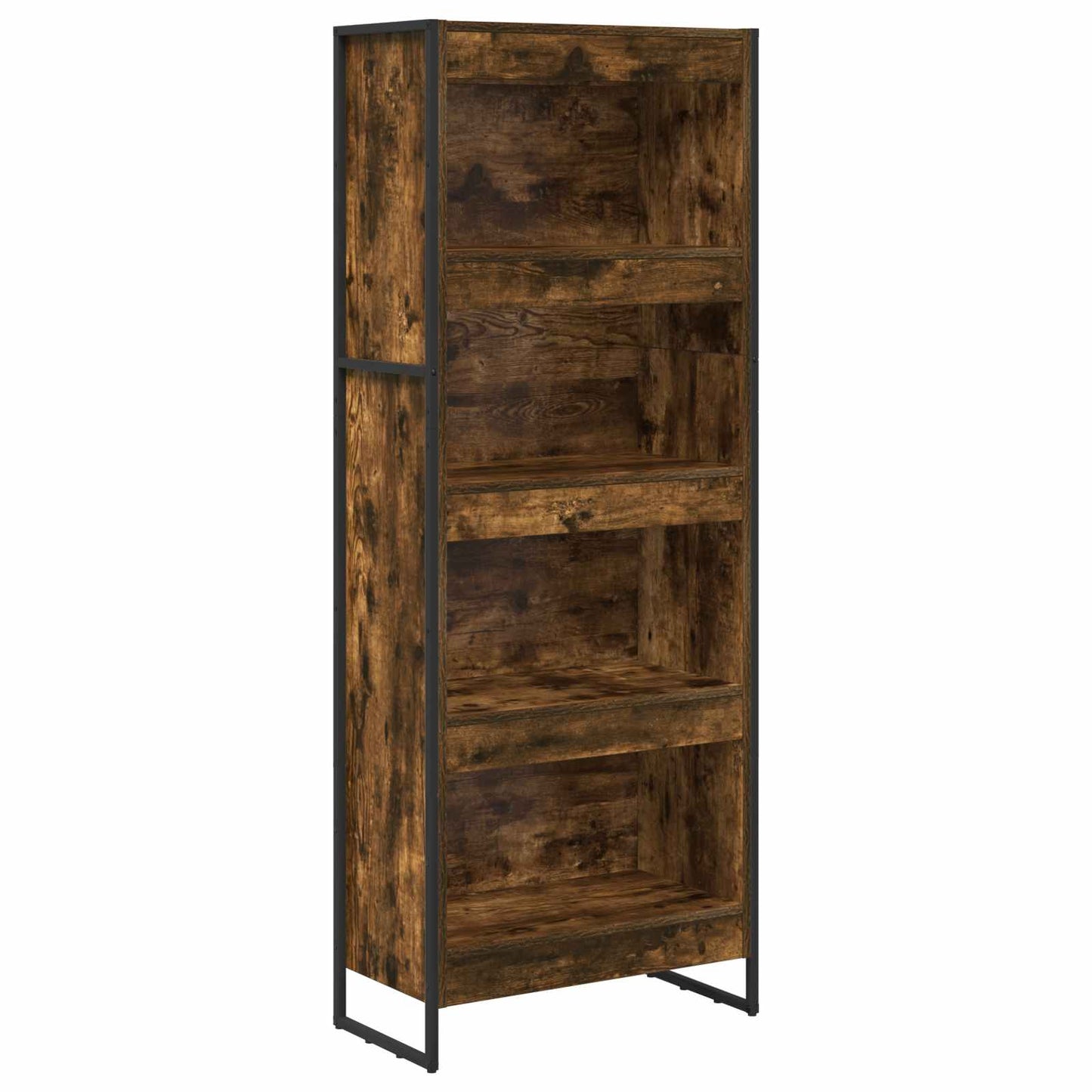 Bokskap Røyk Eik 60 x 30 x 155 cm Konstruert tre