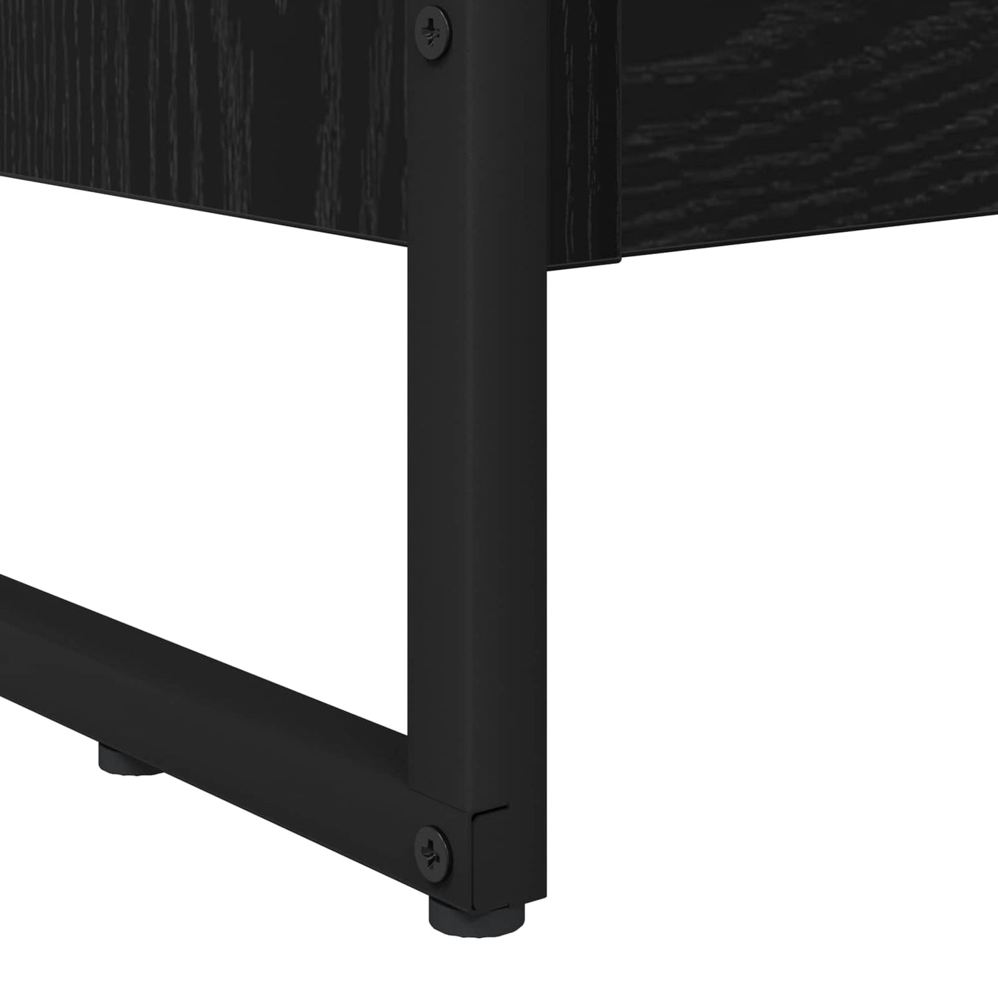 Bokskap Svart Eik 80 x 30 x 86,5 cm Konstruert tre