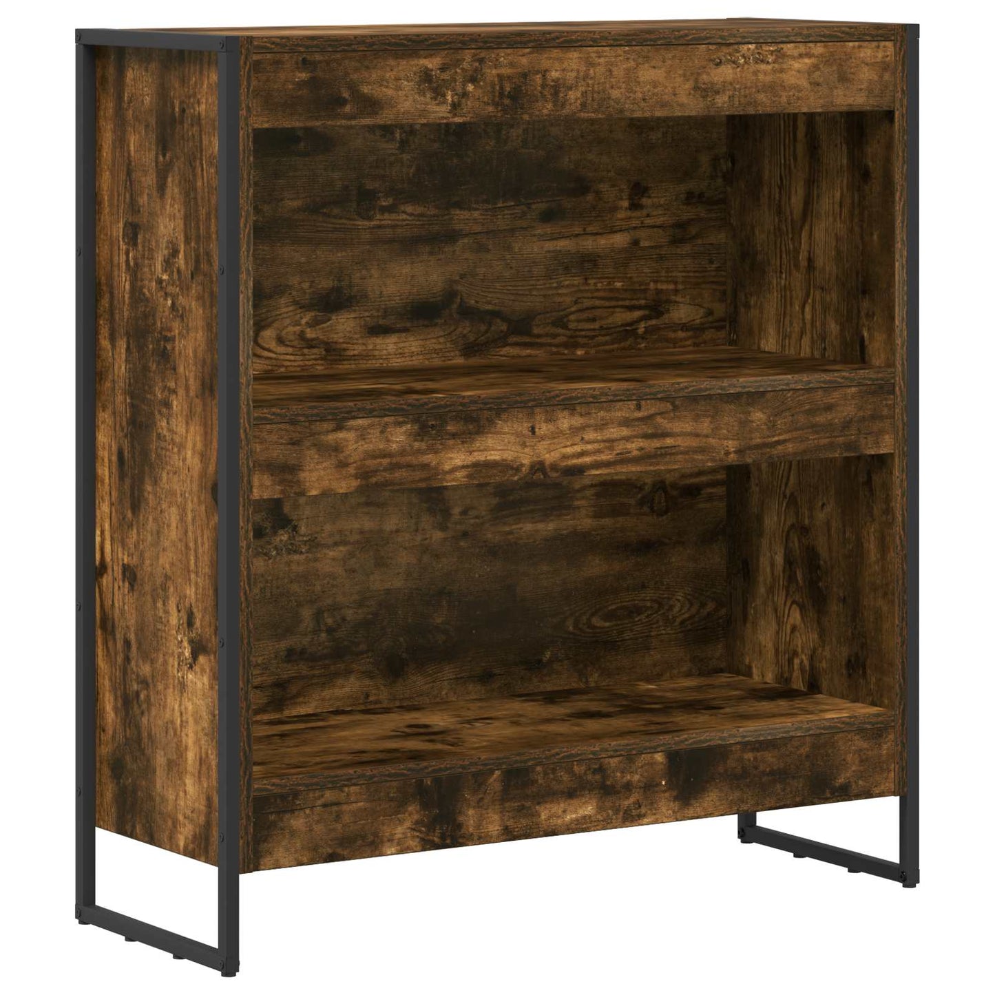 Bokskap Røyk Eik 80 x 30 x 86,5 cm Konstruert tre