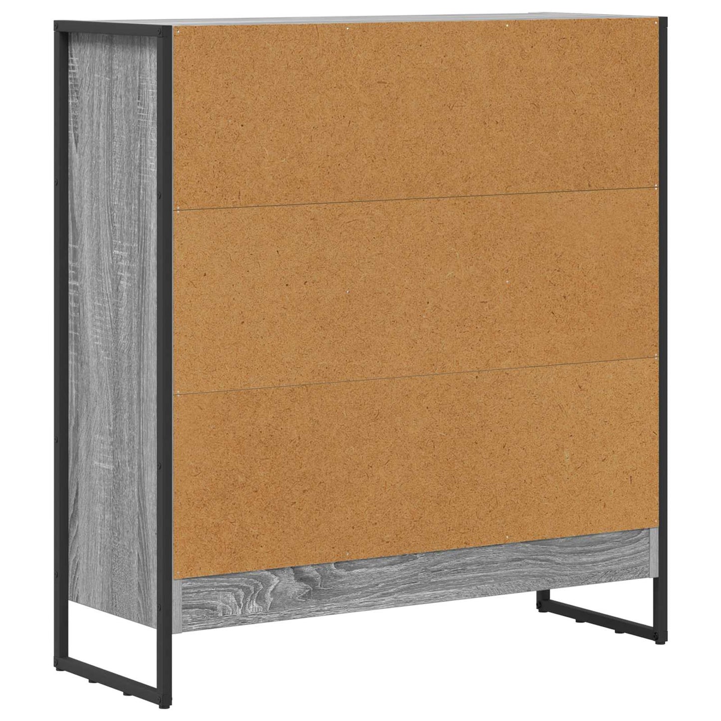 Bokskap Grå Sonoma 80 x 30 x 86,5 cm Konstruert tre