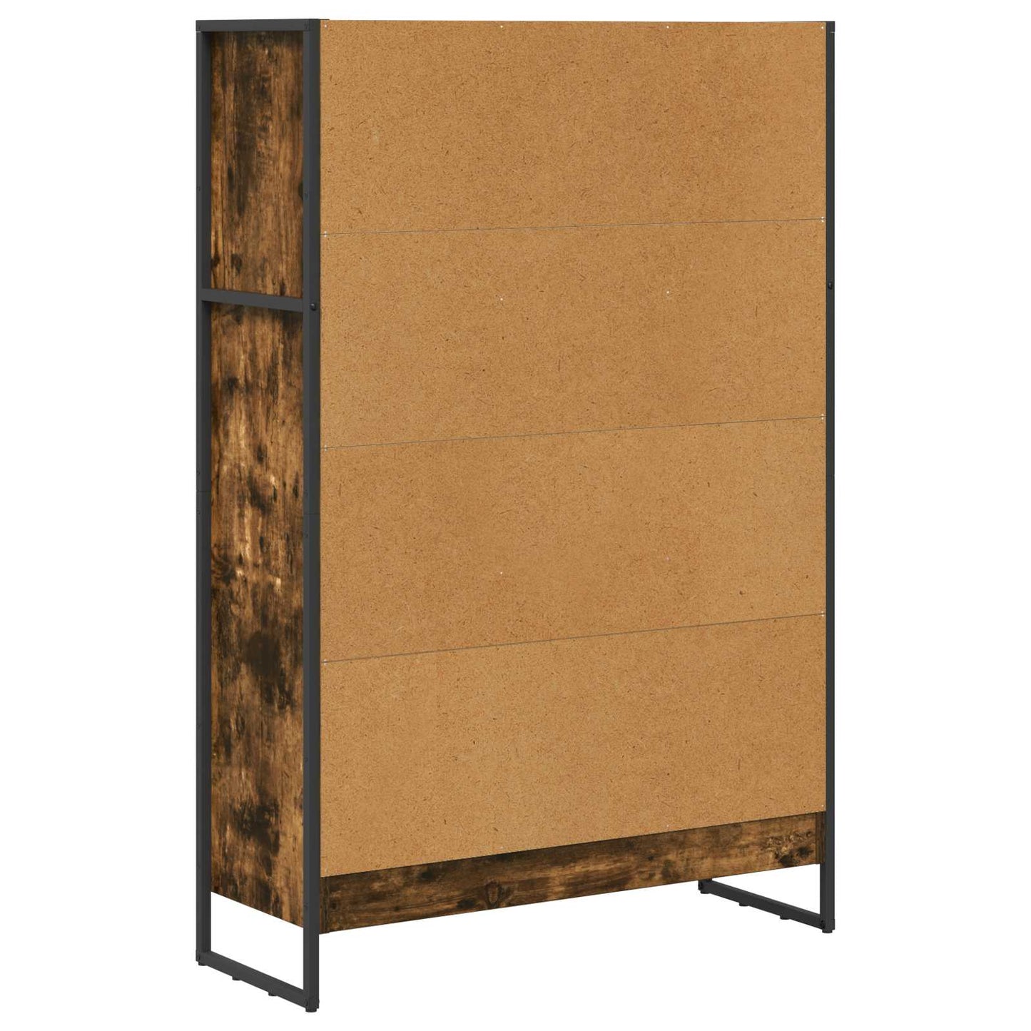 Bokskap Røyk Eik 80 x 30 x 121 cm Konstruert tre