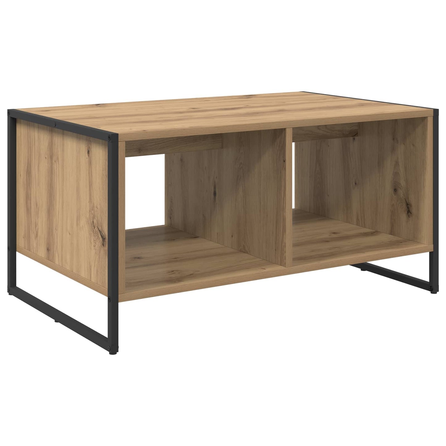 Kaffebord Kunstnerisk Eik 80 x 50 x 40 cm Konstruert tre