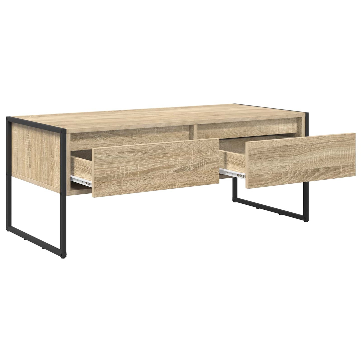 Kaffebord med skuff Sonoma 100 x 46 x 40 cm Konstruert tre