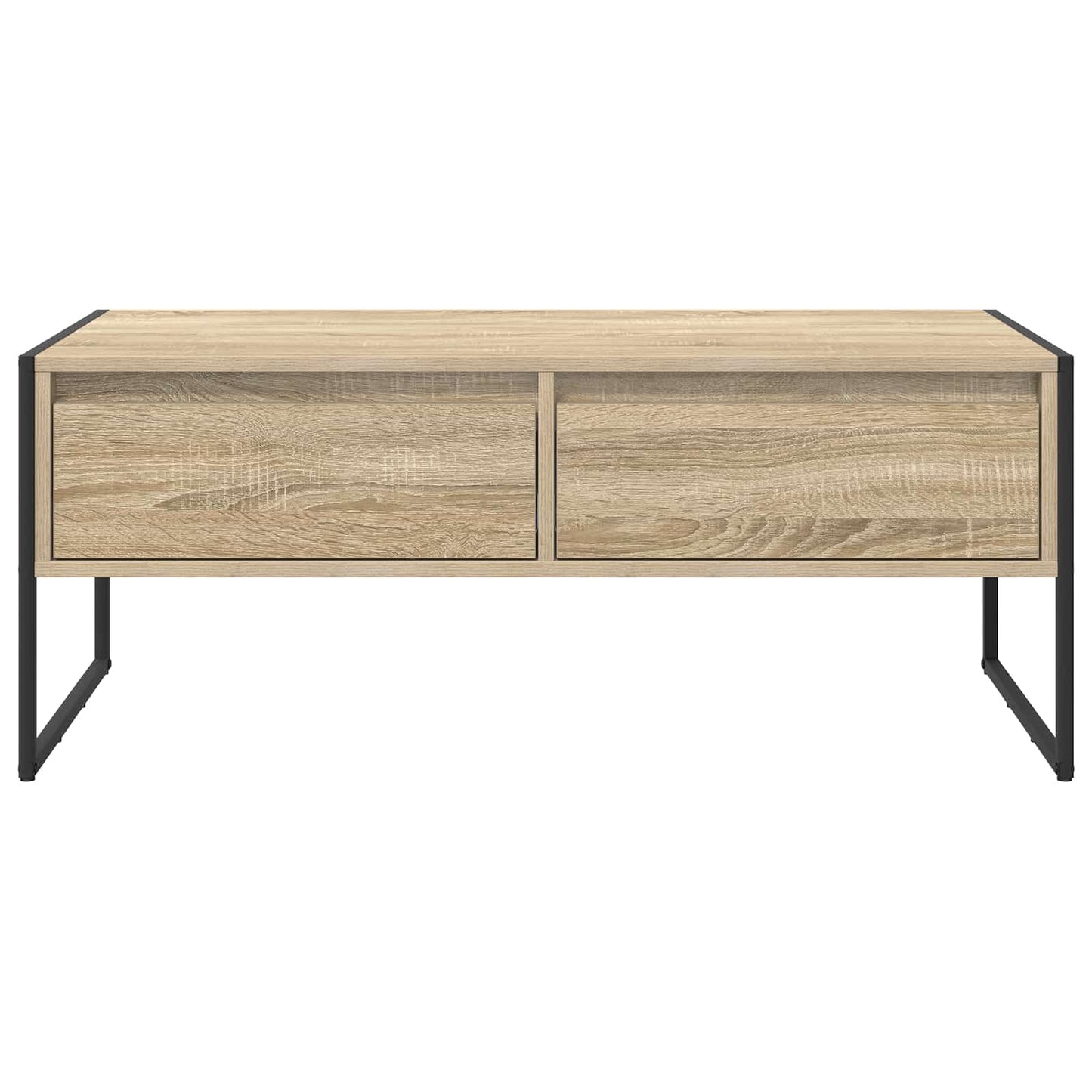 Kaffebord med skuff Sonoma 100 x 46 x 40 cm Konstruert tre