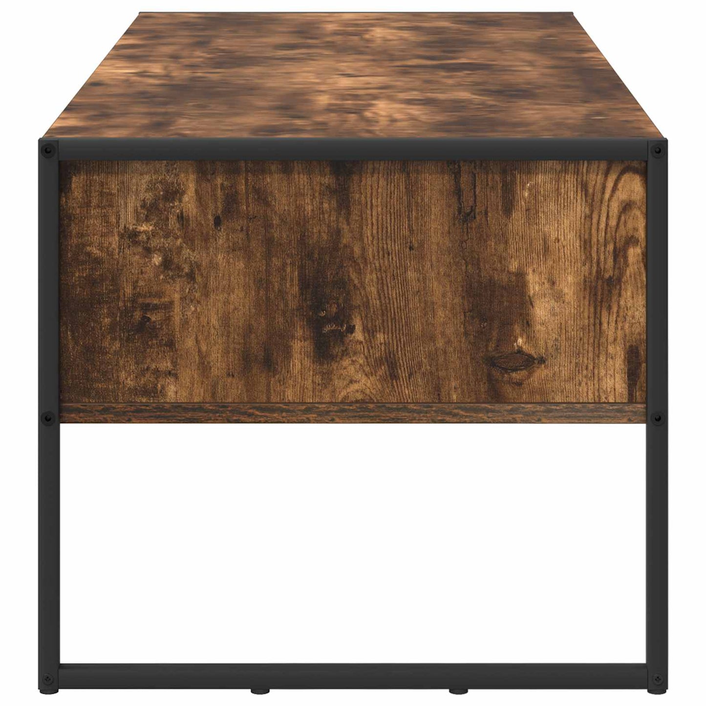 Kaffebord med skuff Røyk Eik 100 x 46 x 40 cm Konstruert tre