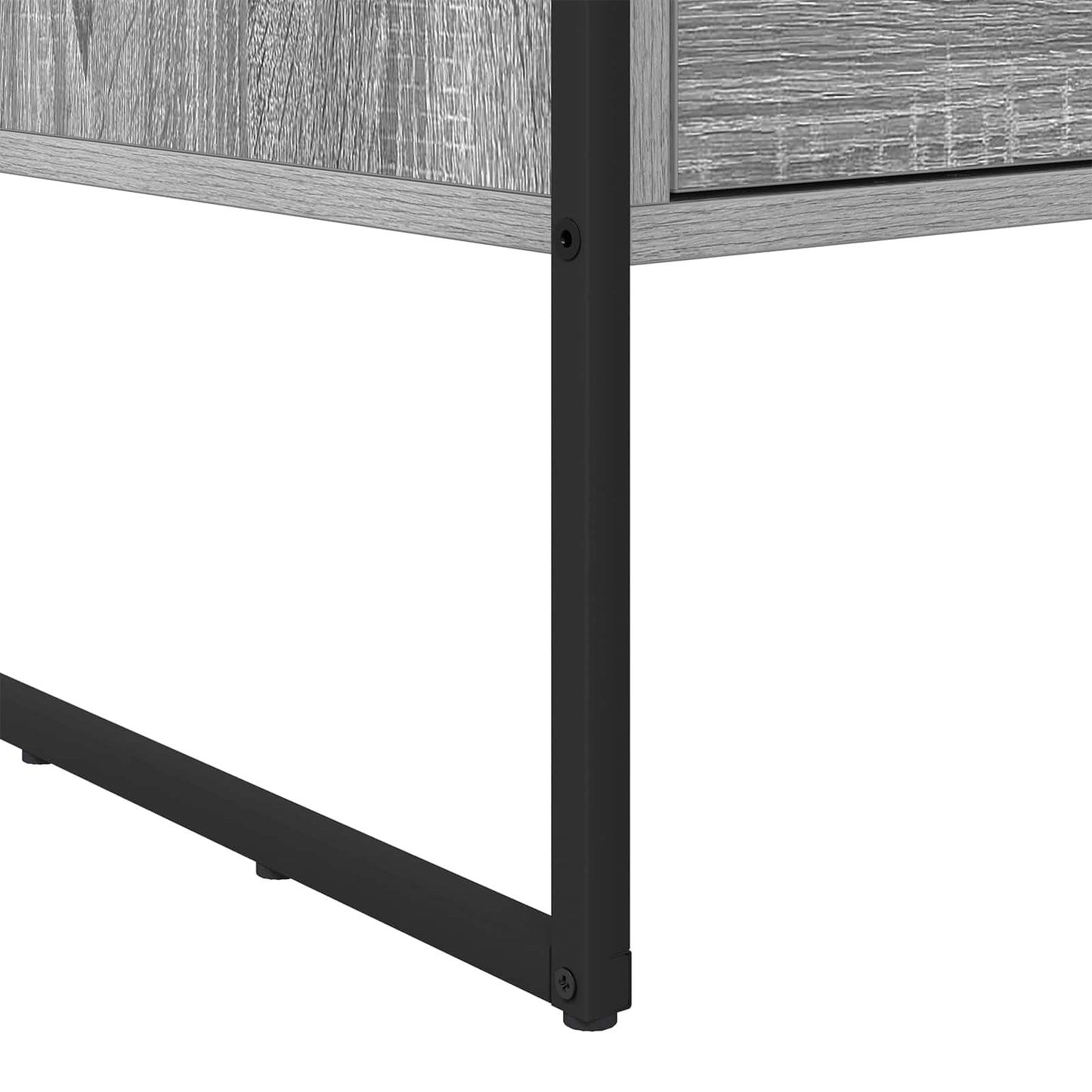 Kaffebord med skuff Grå Sonoma 100 x 46 x 40 cm Konstruert tre
