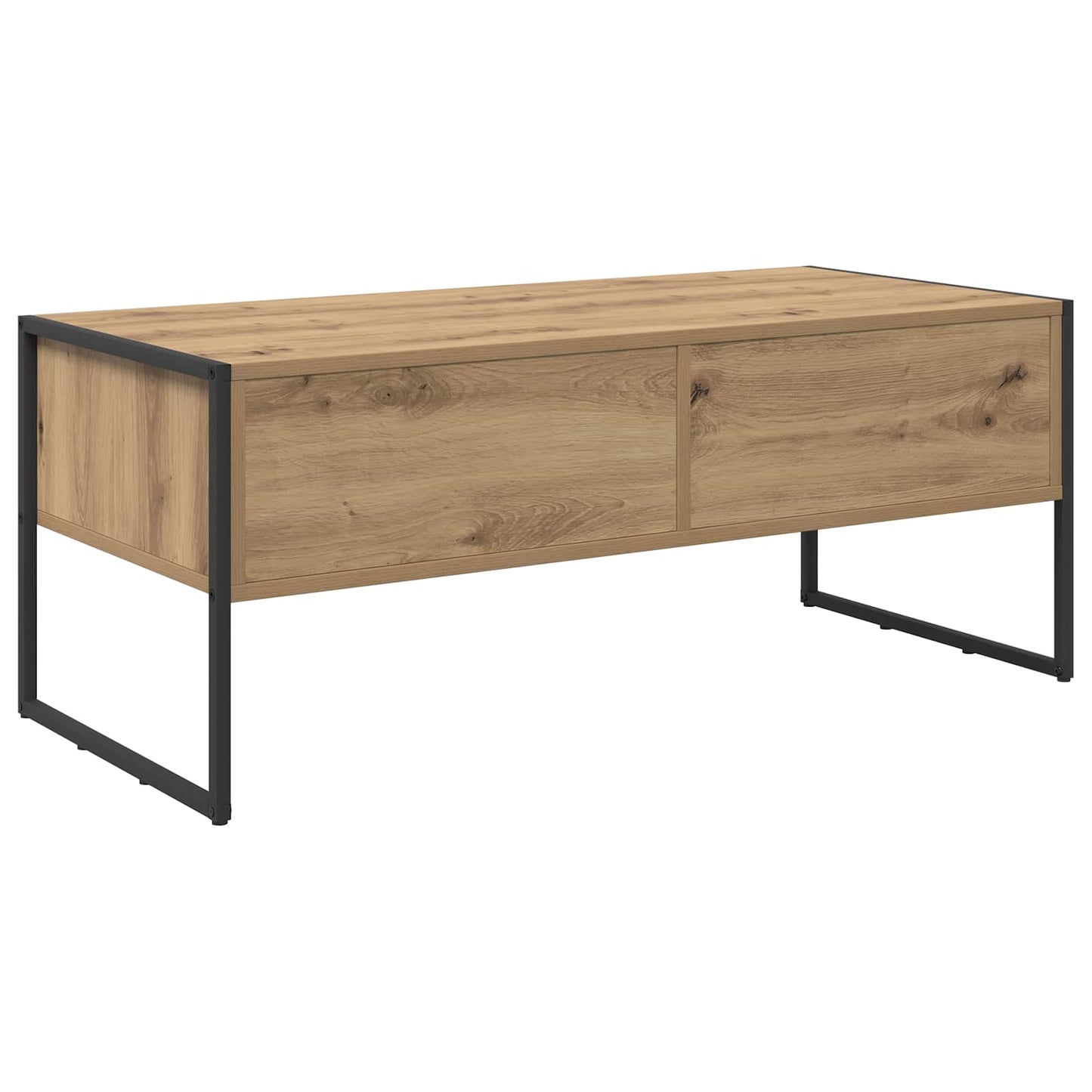Kaffebord Kunstnerisk Eik 100 x 46 x 40 cm Konstruert tre
