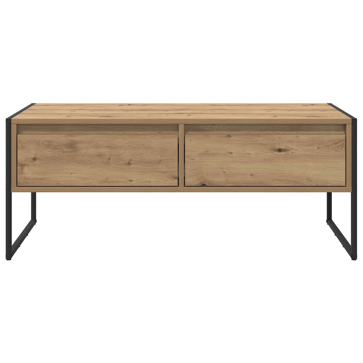 Kaffebord Kunstnerisk Eik 100 x 46 x 40 cm Konstruert tre