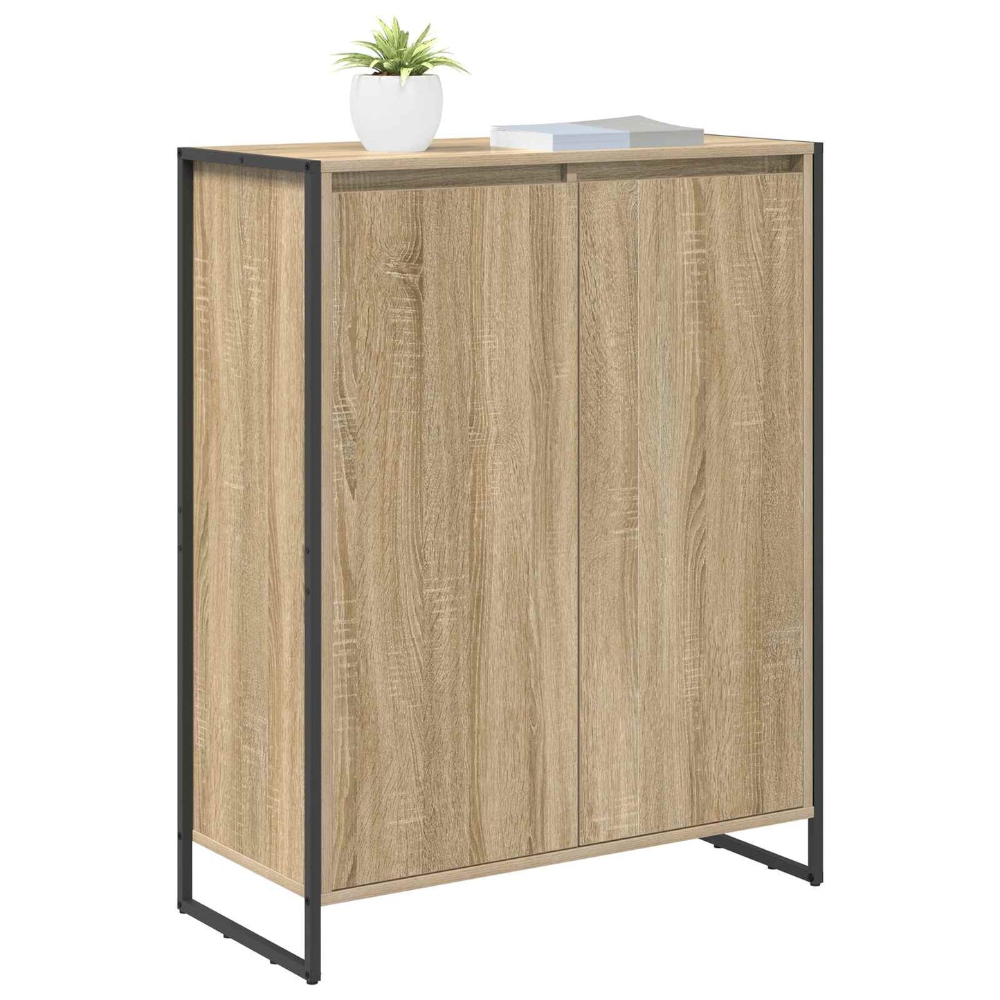Sko Skap med lagring Sonoma 79 x 36 x 100 cm Konstruert tre