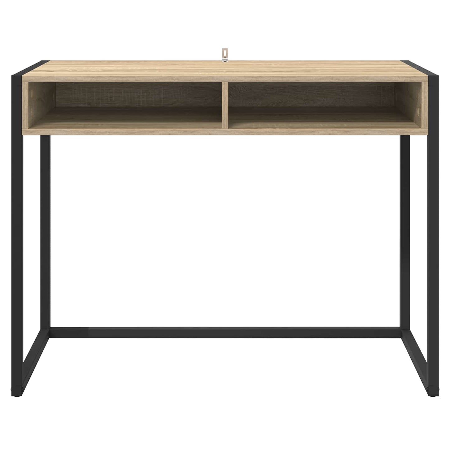 Skrivebord med lagring Sonoma 100 x 50 x 75 cm Konstruert tre