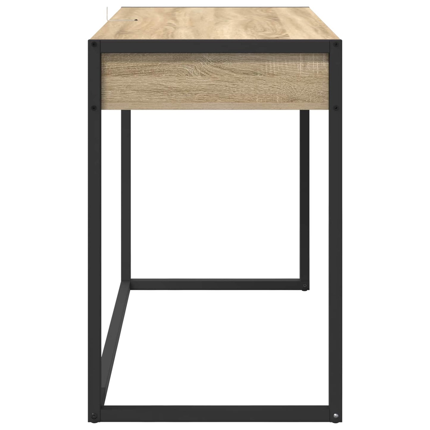 Skrivebord med lagring Sonoma 100 x 50 x 75 cm Konstruert tre