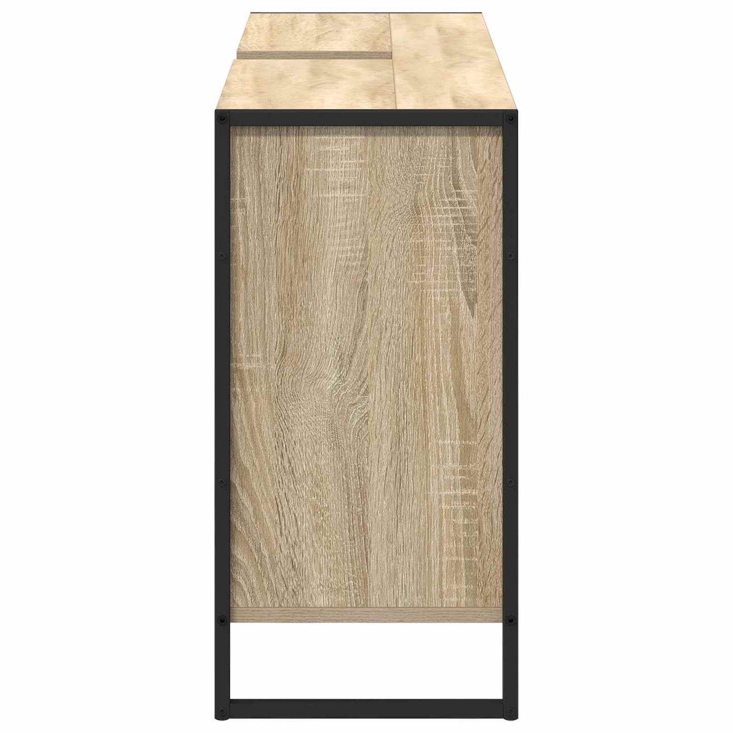Baderomsskap med lagring Sonoma 60 x 30 x 60 cm Konstruert tre