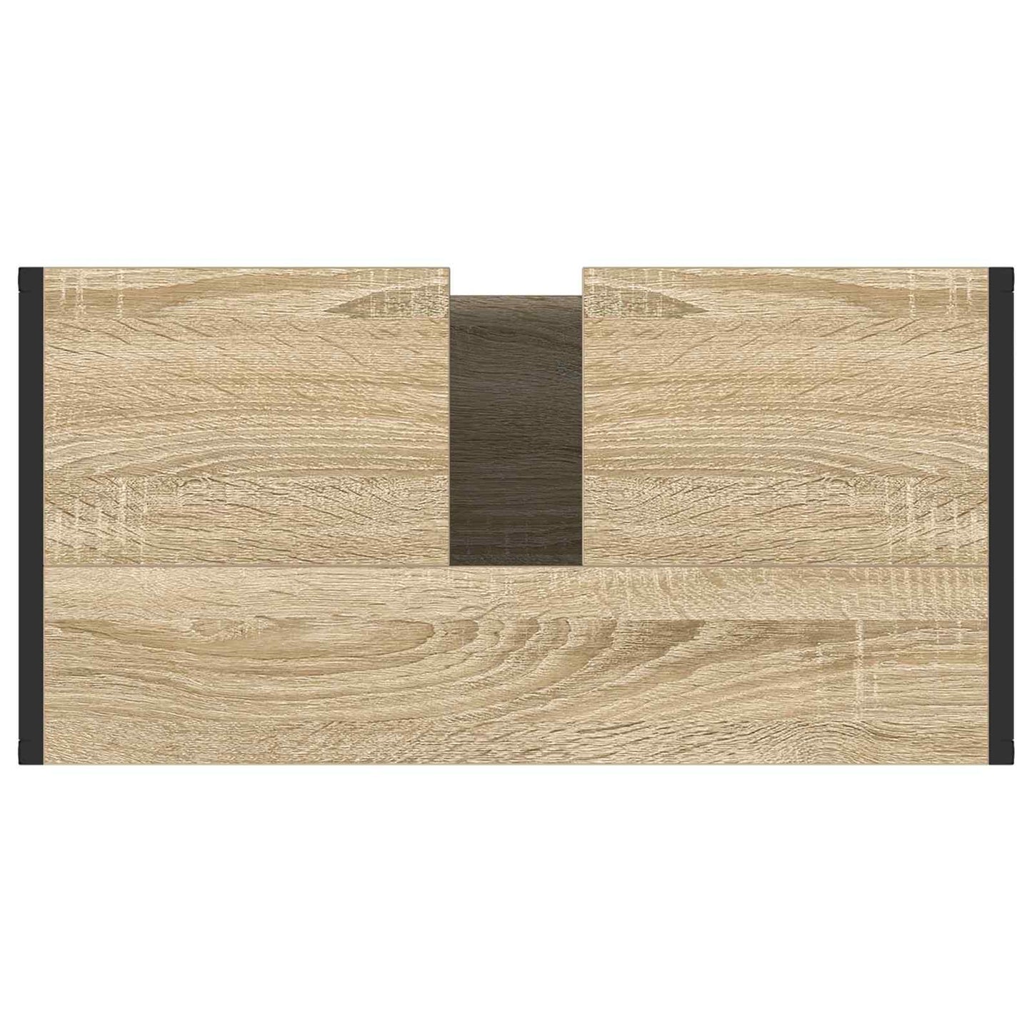 Baderomsskap med lagring Sonoma 60 x 30 x 60 cm Konstruert tre