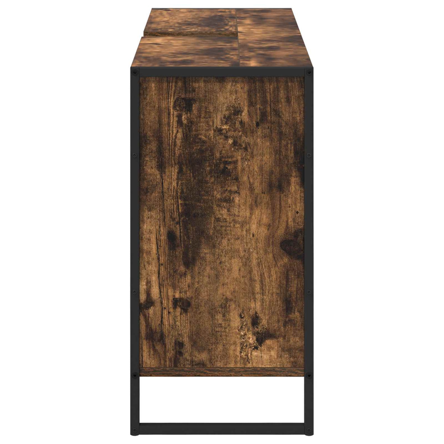 Baderomsskap med dør Røyk Eik 60 x 30 x 60 cm Konstruert tre