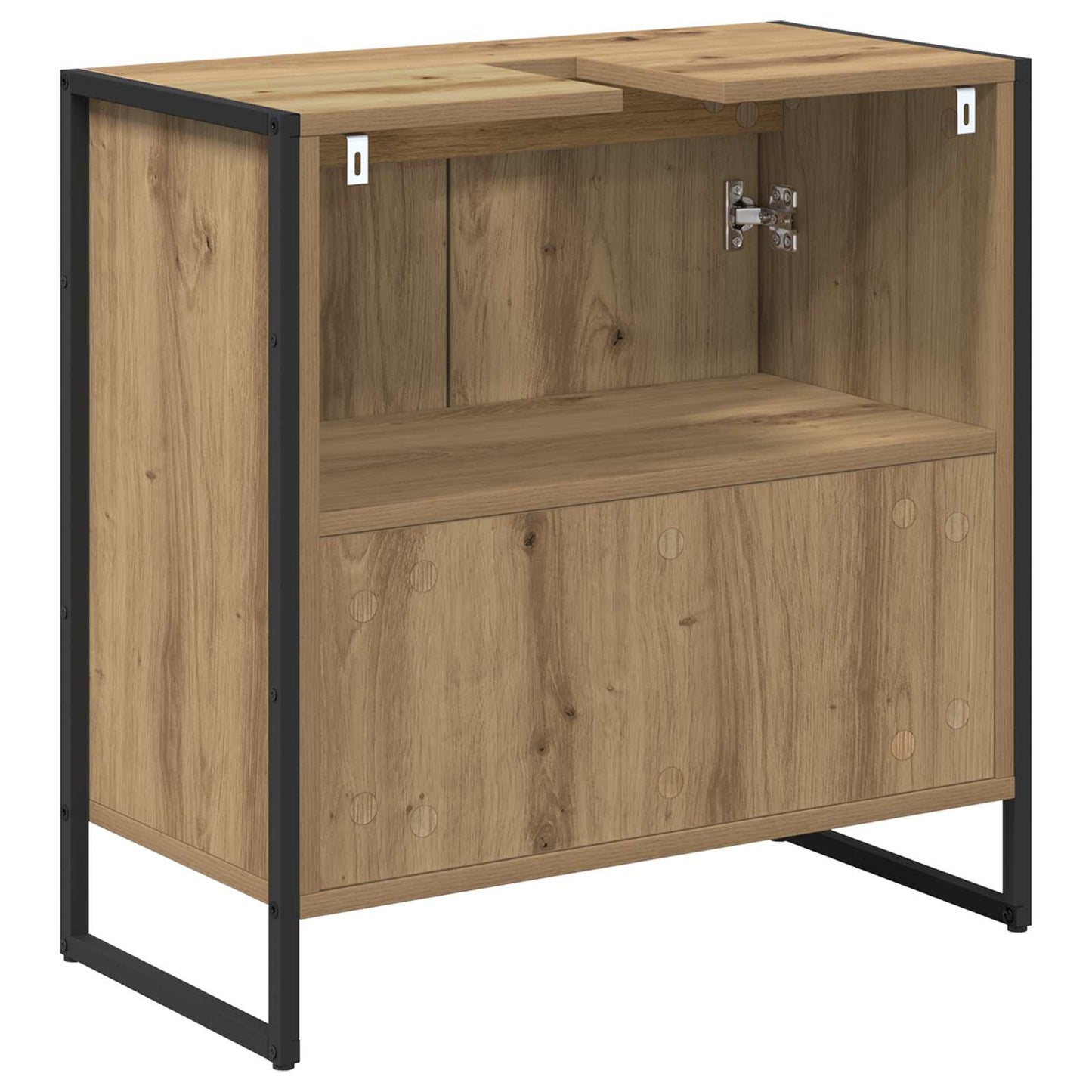 Baderomsskap Kunstnerisk Eik 60 x 30 x 60 cm Konstruert tre