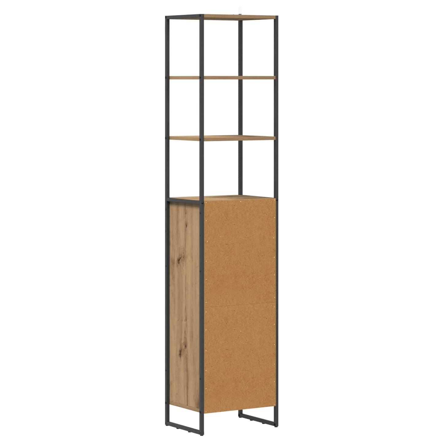 Baderomsskap Kunstnerisk Eik 40 x 30 x 180 cm Konstruert tre