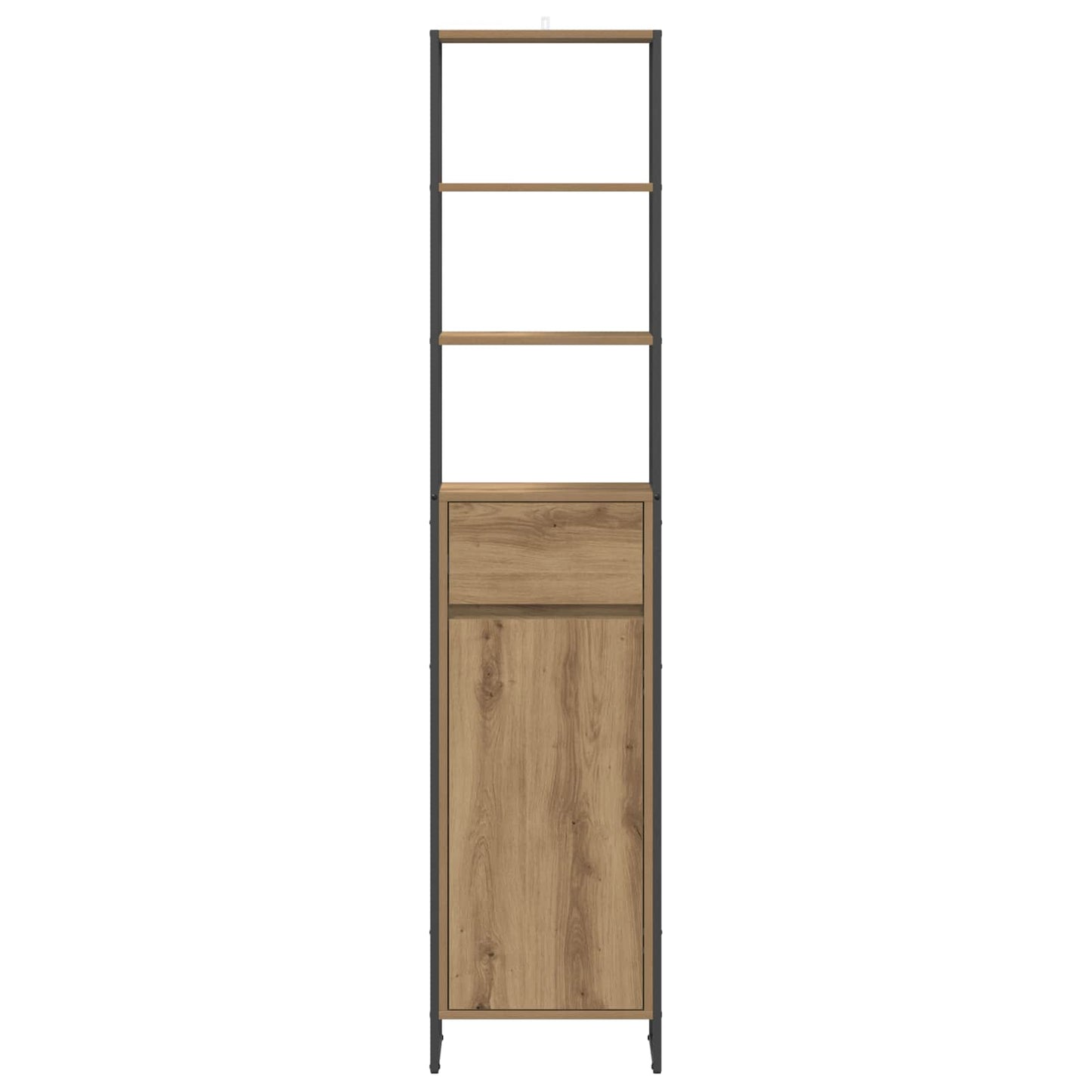 Baderomsskap Kunstnerisk Eik 40 x 30 x 180 cm Konstruert tre