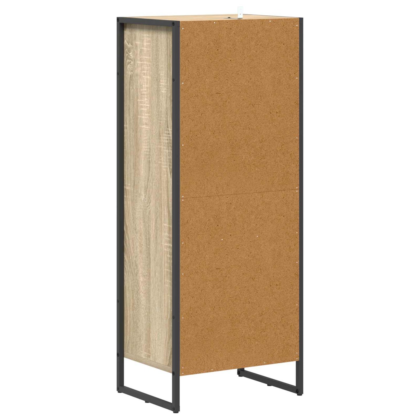Baderomsskap med skuff Sonoma 40 x 30 x 100 cm Konstruert tre