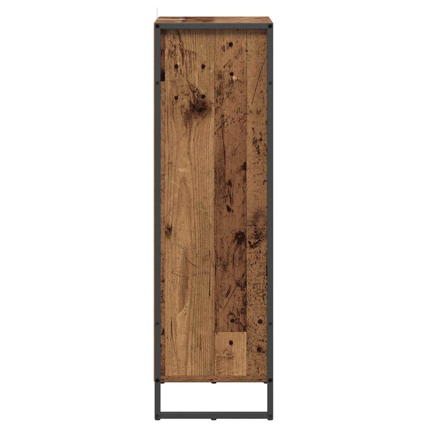Baderomsskap med dør Gamle tre 40 x 30 x 100 cm Konstruert tre