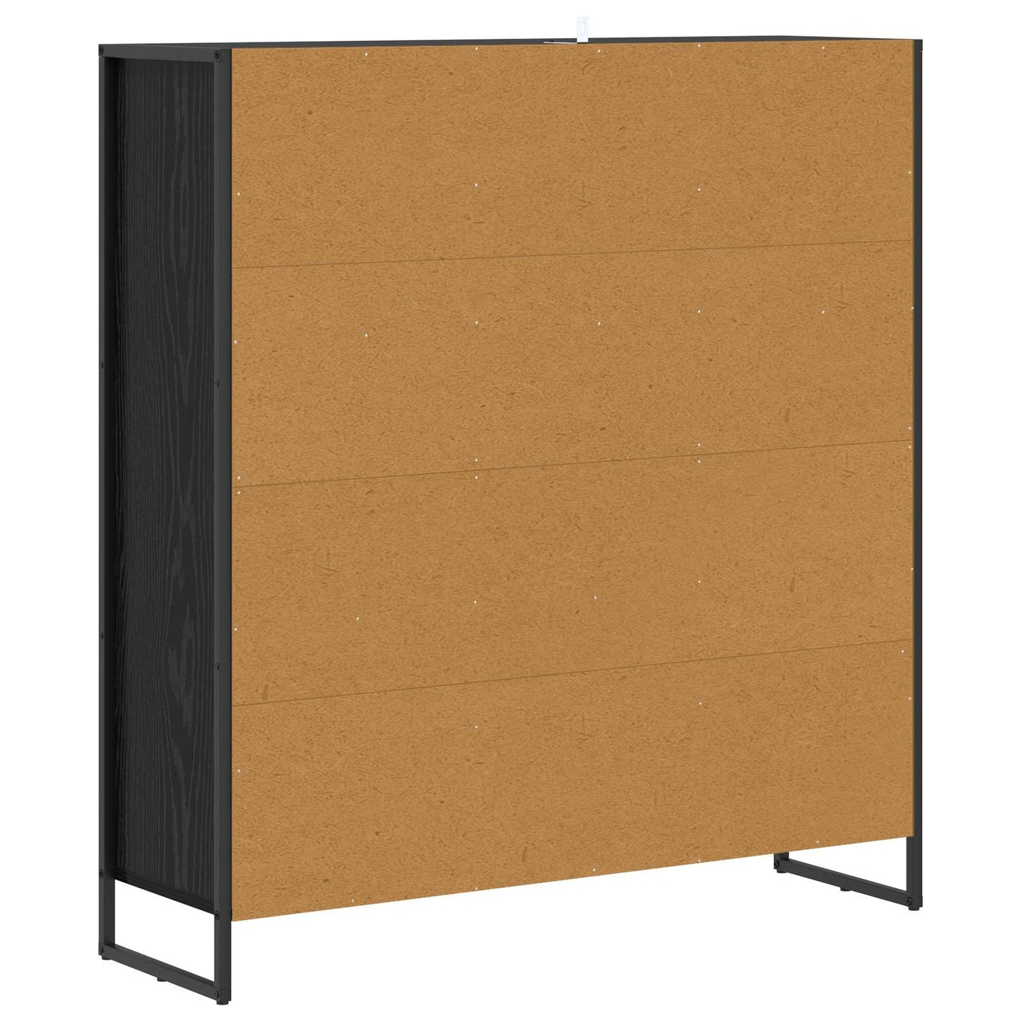 Bokskap Svart Eik 99,5 x 30 x 108,5 cm Konstruert tre