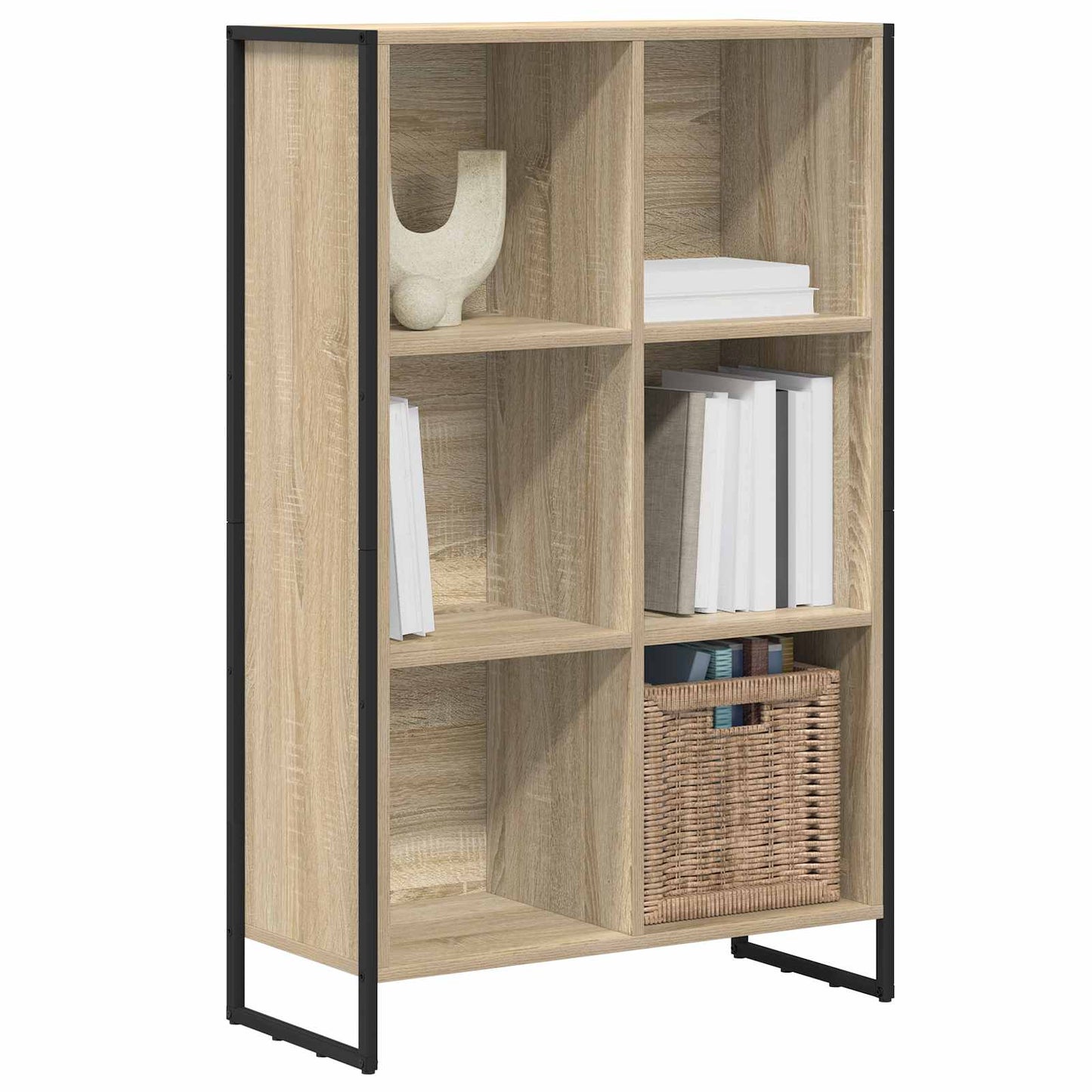 Bokskap Sonoma 99,5 x 30 x 108,5 cm Konstruert tre