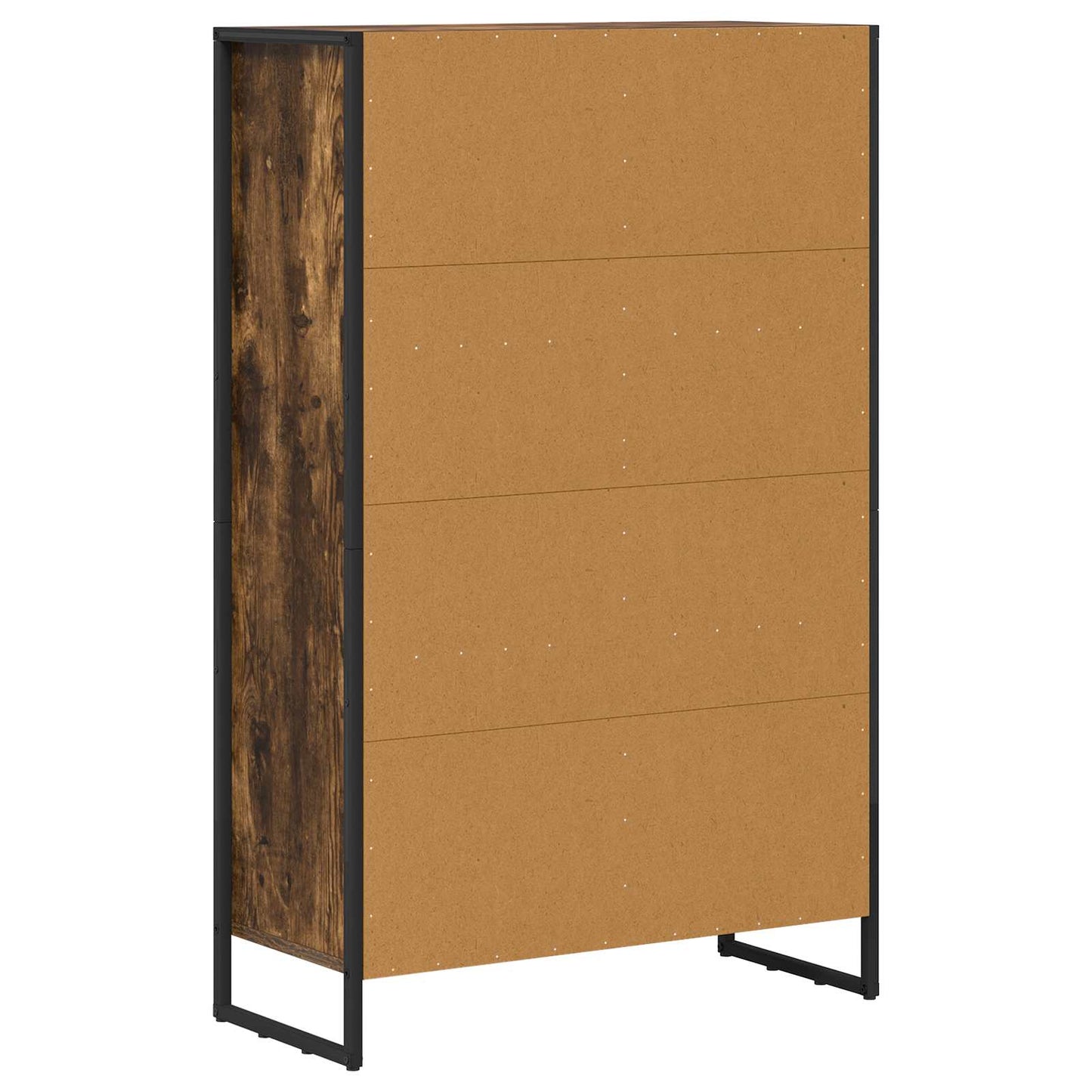 Bokskap Røyk Eik 99,5 x 30 x 108,5 cm Konstruert tre