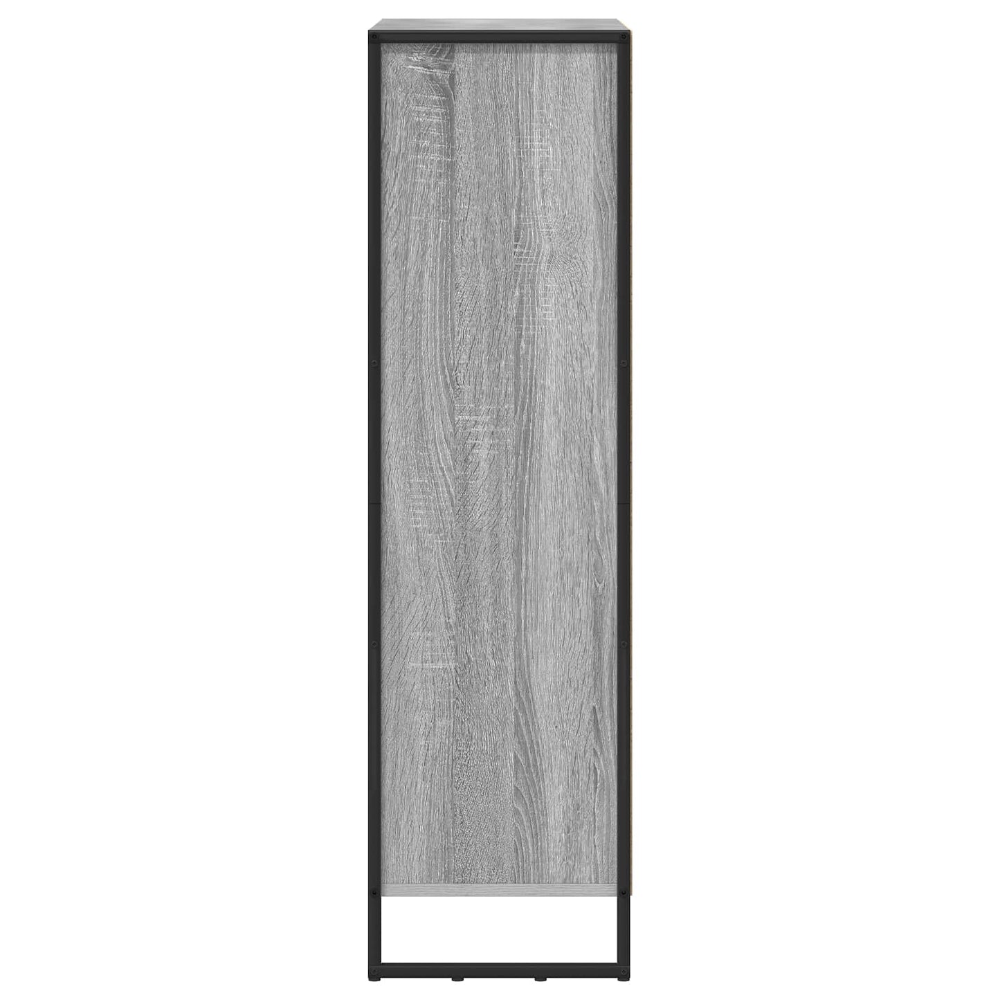 Bokskap Grå Sonoma 99,5 x 30 x 108,5 cm Konstruert tre