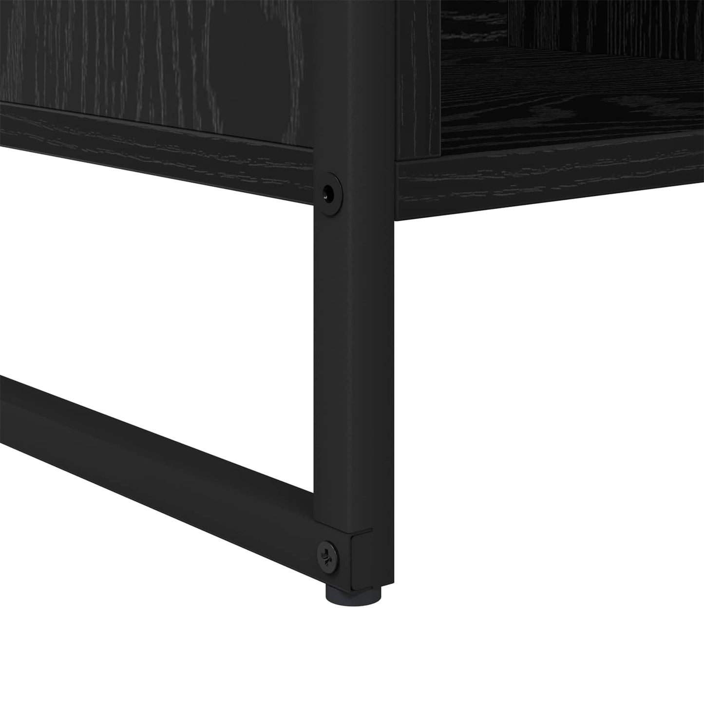 Bokskap Svart Eik 68 x 30 x 108.5 cm Konstruert tre
