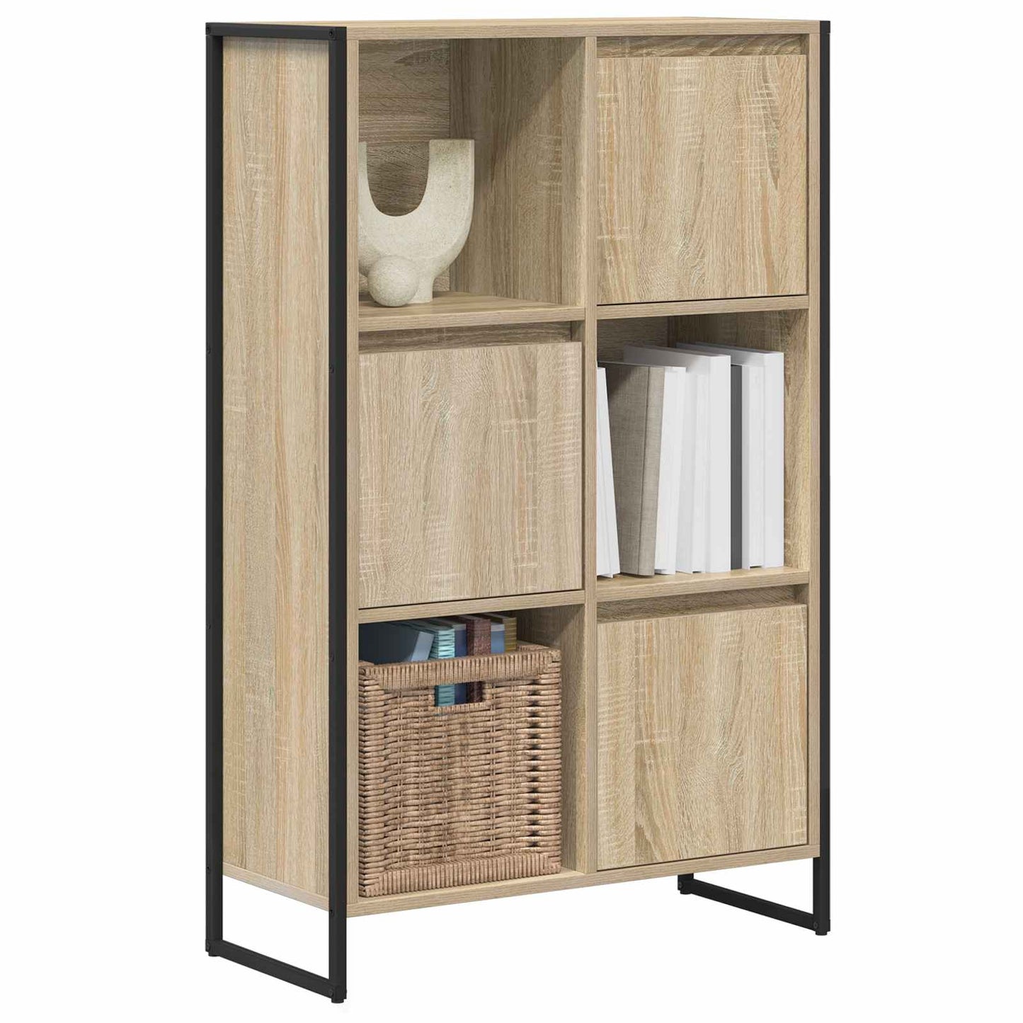 Bokskap Sonoma 68 x 30 x 108.5 cm Konstruert tre