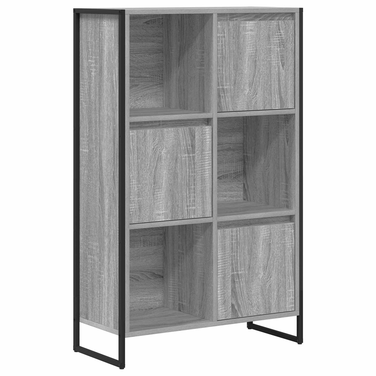Bokskap Grå Sonoma 68 x 30 x 108.5 cm Konstruert tre