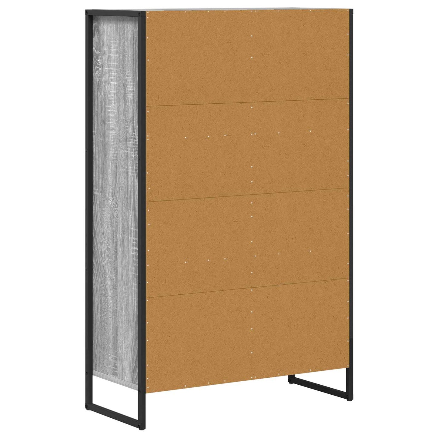 Bokskap Grå Sonoma 68 x 30 x 108.5 cm Konstruert tre
