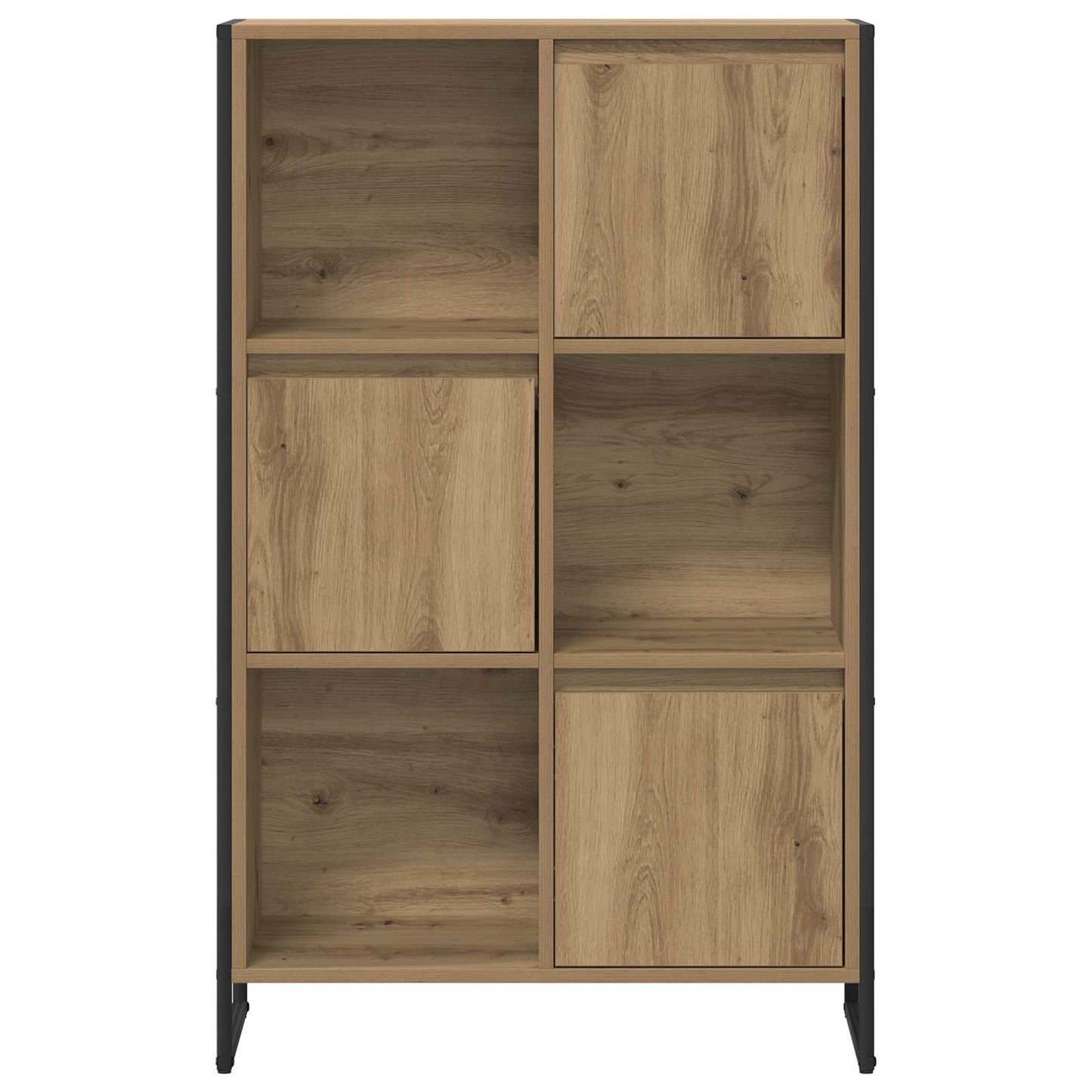 Bokskap Kunstnerisk Eik 68 x 30 x 108.5 cm Konstruert tre