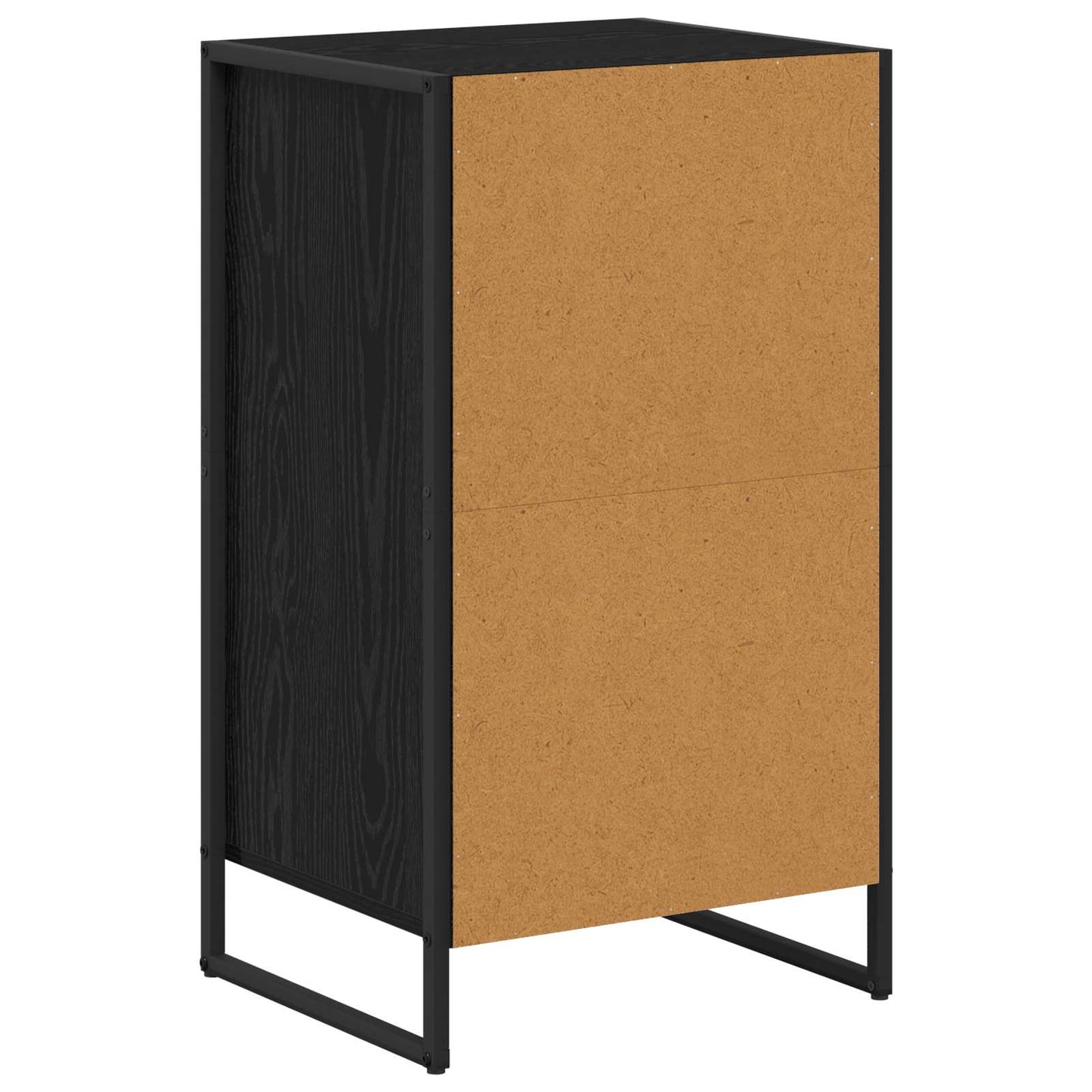 Serviesskap Svart Eik 42 x 36 x 75.5 cm Konstruert tre