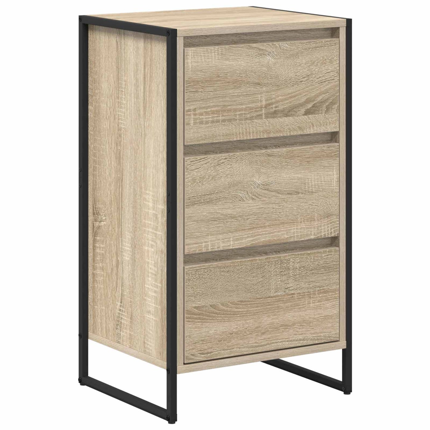 Serviesskap med skuff Sonoma 42 x 36 x 75.5 cm Konstruert tre