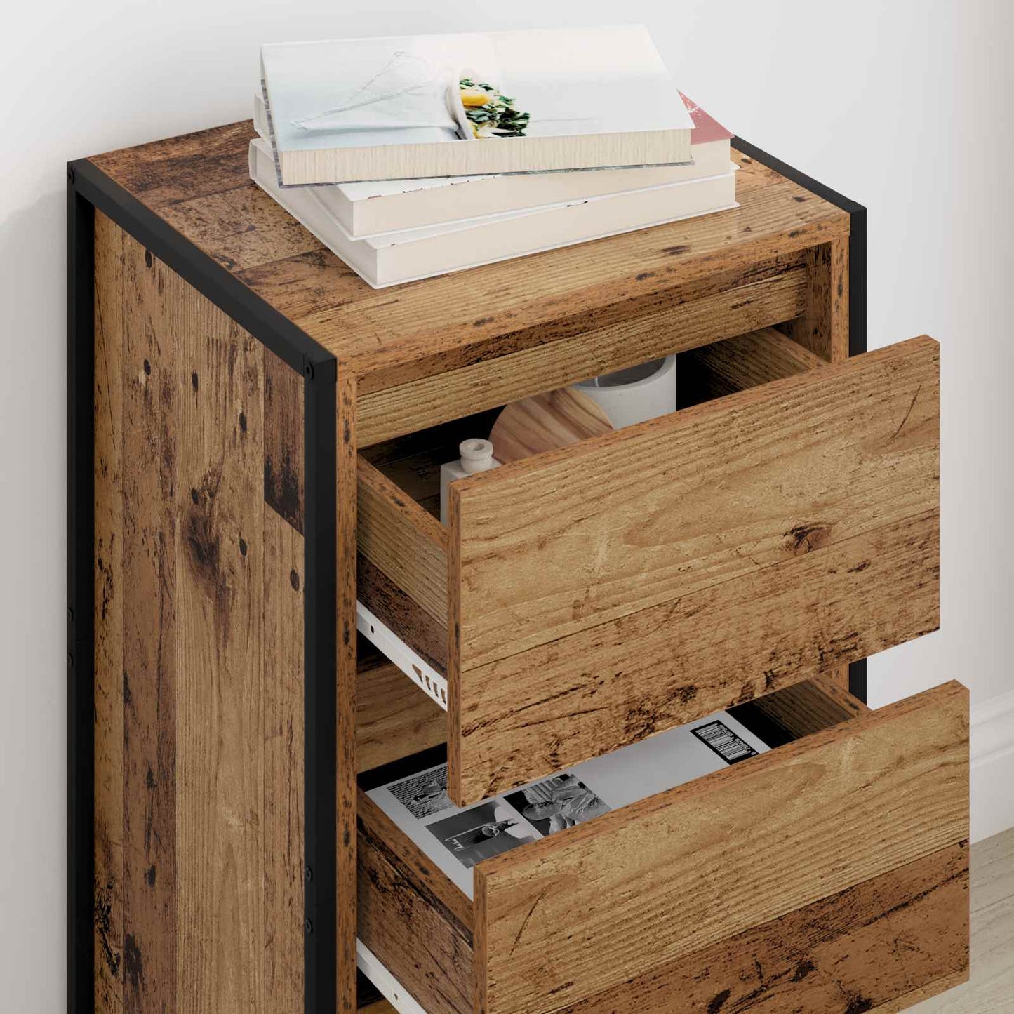Serviesskap Gamle tre 42 x 36 x 75.5 cm Konstruert tre